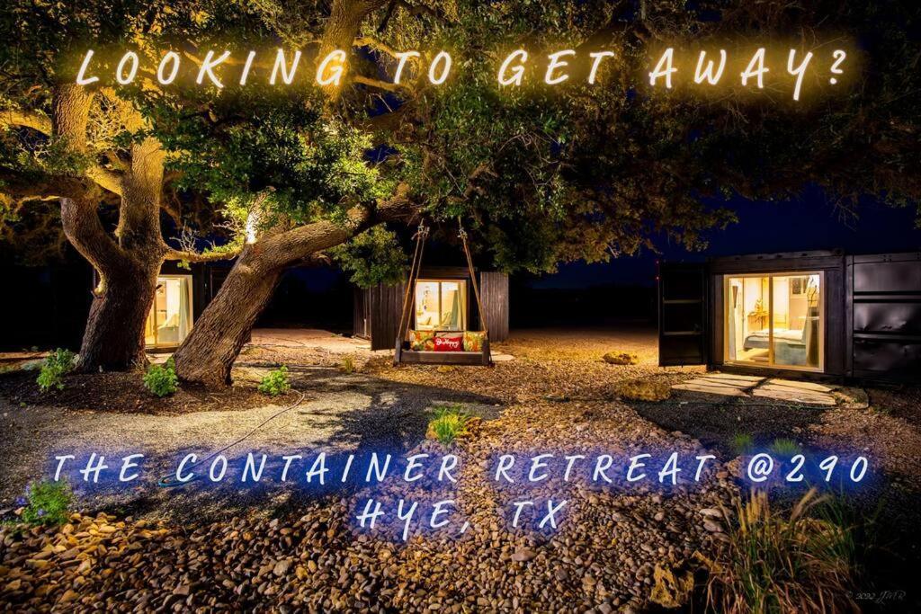 The Container Retreat @ 290 Wine Trail #10 Welcome Friends! Hye Dış mekan fotoğraf